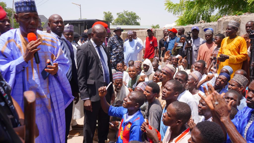 Democracy Day: Zulum gives 2 MRAPs, other logistics to Army, celebrates with IDPs 2 Democracy Day: Zulum gives 2 MRAPs, other logistics to Army, celebrates with IDPs