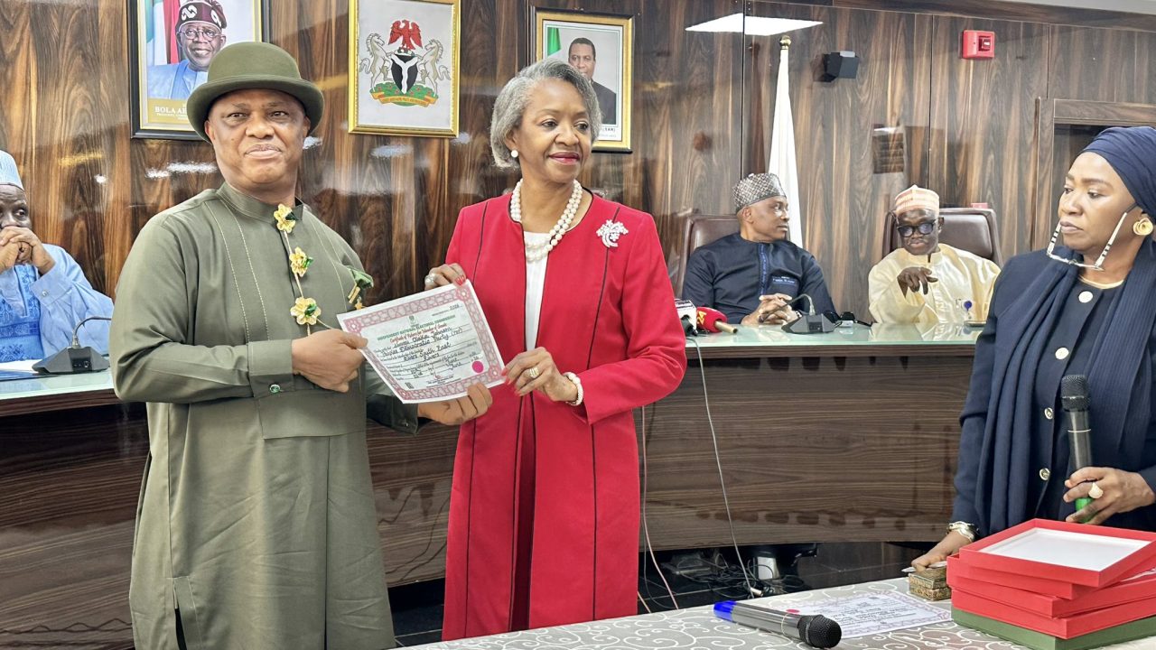 INEC presents Certificates of Return to winners of June 20 by-elections