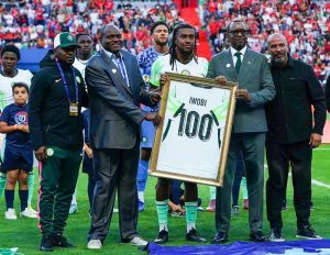 Iwobi hits 100 caps as Super Eagles fall narrowly to Portugal 2 Iwobi hits 100 caps as Super Eagles fall narrowly to Portugal