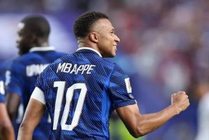 Mbappé nets brace in 100th France appearance as Les Bleus crush Iraq 3-0 2 Mbappé nets brace in 100th France appearance as Les Bleus crush Iraq 3-0