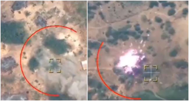 Lake Chad offensive: NAF eliminates scores of terrorists, destroys enclave in precision air raid 1 Lake Chad offensive: NAF eliminates scores of terrorists, destroys enclave in precision air raid
