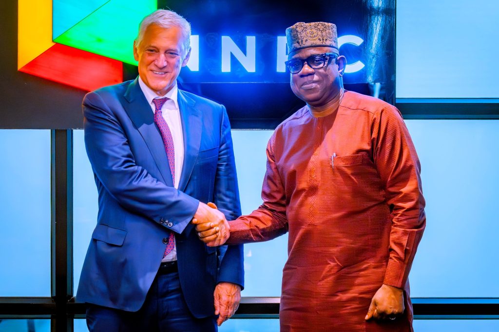 NNPC GCEO Ojulari receives Standard Chartered Group CEO 1 NNPC GCEO Ojulari receives Standard Chartered Group CEO