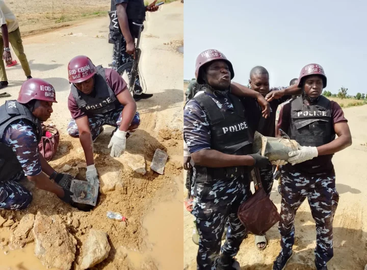 Police foil planned IED attack, safely destroy explosive device in Zamfara 1 Police foil planned IED attack, safely destroy explosive device in Zamfara