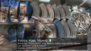 Security forces bust arms smuggling network in Kogi, arrest 3 suspects, recover AK-47 rifles 3 Security forces bust arms smuggling network in Kogi, arrest 3 suspects, recover AK-47 rifles