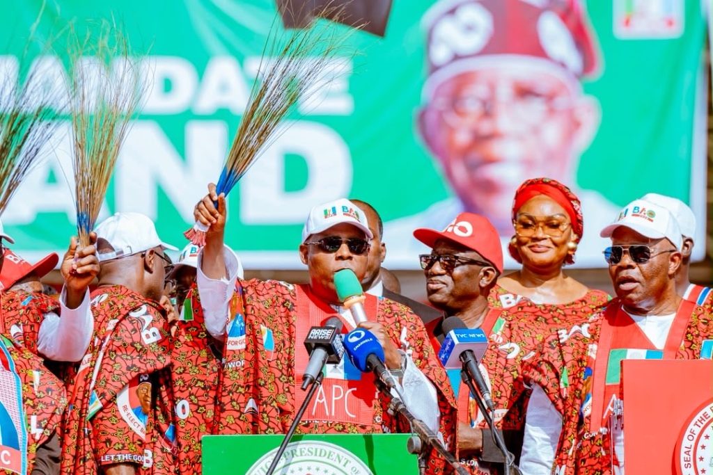 Shettima rallies Ekiti voters, urges 2nd term for Oyebanji ahead of governorship election 1 Shettima rallies Ekiti voters, urges 2nd term for Oyebanji ahead of governorship election