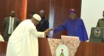 Tinubu administers oaths to Federal Commissioners for revenue mobilization and population commissions