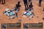 Troops arrest dismissed police officer for supplying arms to terrorists in Plateau 34 Troops arrest dismissed police officer for supplying arms to terrorists in Plateau