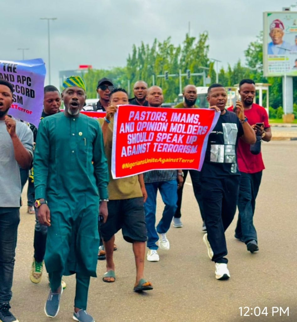 Youths march 2