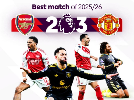 Arsenal, Manchester United thriller voted Premier League Match of the Season 1 arsenal man United