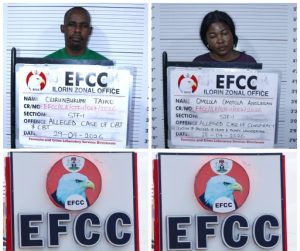 EFCC arraigns husband, wife for N1bn fraud in Ado-Ekiti 2 EFCC arraigns husband, wife for N1bn fraud in Ado-Ekiti