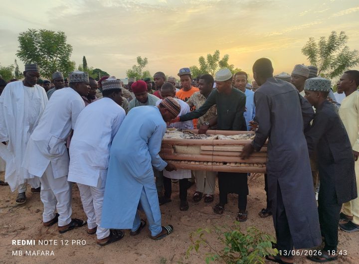 PHOTONews: Funeral of late Army Major General Rabe Abubakar at Gidan Dawa cemetery, Katsina 8 PHOTONews: Funeral of late Army Major General Rabe Abubakar at Gidan Dawa cemetery, Katsina