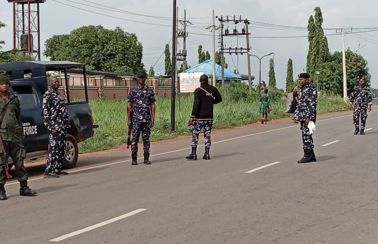 Ekiti poll: What residents need to know about vehicle ban on election day 1 Police impose road block ban vehicle ahead of Ekiti election