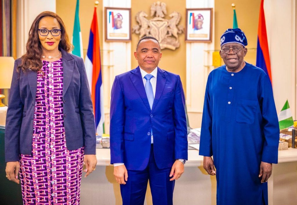 tinubu meet Madagascar president1