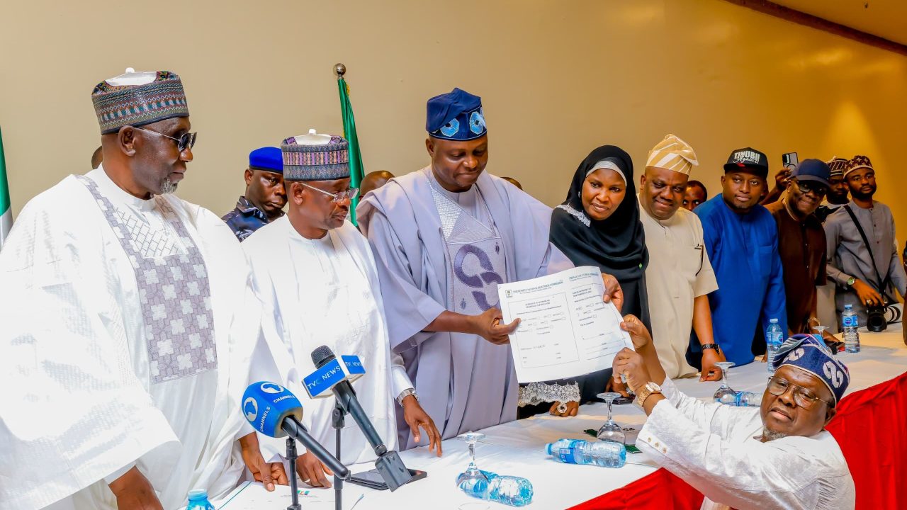 APC officially receives Tinubu, Shettima’s 2027 presidential nomination forms 4 APC officially receives Tinubu, Shettima’s 2027 presidential nomination forms