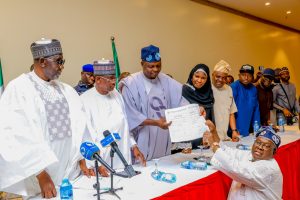 APC officially receives Tinubu, Shettima’s 2027 presidential nomination forms 3 APC officially receives Tinubu, Shettima’s 2027 presidential nomination forms