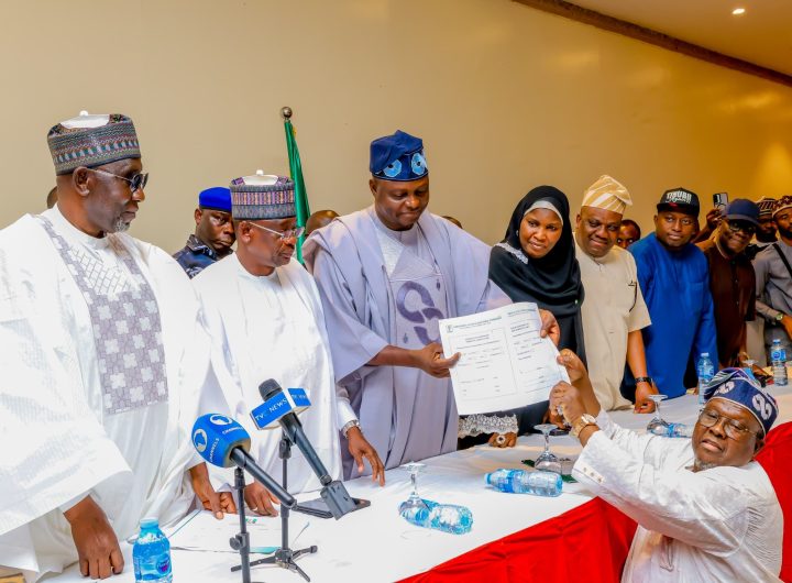 APC officially receives Tinubu, Shettima’s 2027 presidential nomination forms 3 APC officially receives Tinubu, Shettima’s 2027 presidential nomination forms