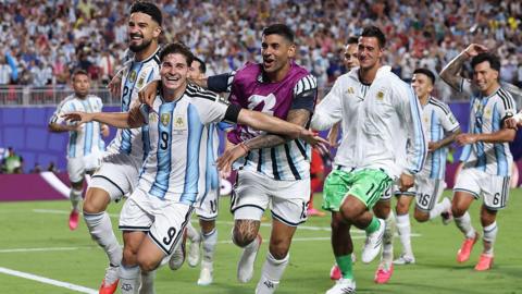 Argentina beat Switzerland 3-1 as Álvarez's extra-time wonder goal sends Messi's side into World Cup Semifinals 1 Argentina beat Switzerland to reach world cup Semifinal