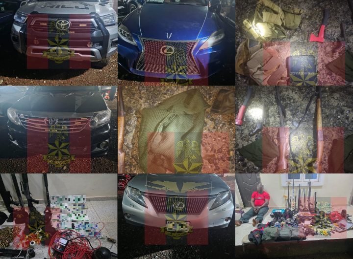 Troops arrest 2 NSCDC officers, corrections official over illegal arms supply in Enugu 1 Troops arrest 2 NSCDC officers, corrections official over illegal arms supply in Enugu