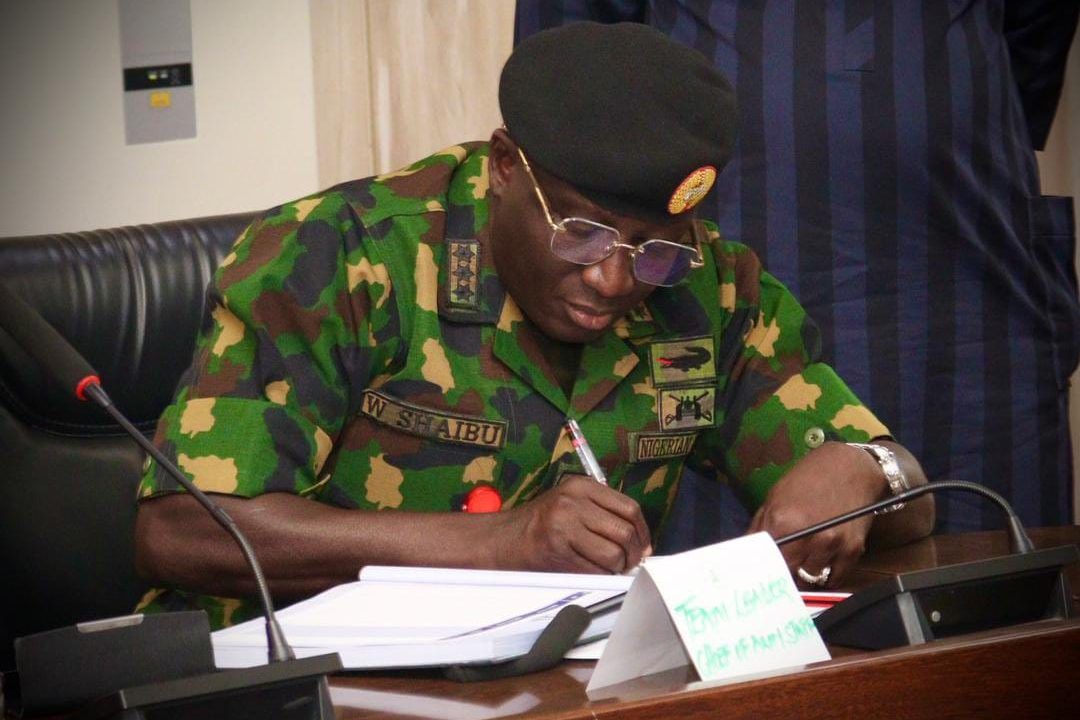 COAS approves appointment of GOC to newly established Nigerian Army Divisions 4 COAS Shaibu