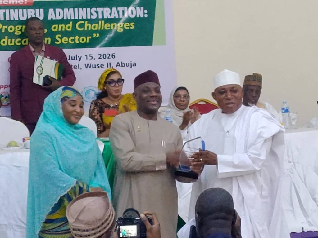 My award of excellence by ECAN reflects that good deeds never go unnoticed — COE Oju Provost 1 My award of excellence by ECAN reflects that good deeds never go unnoticed — COE Oju Provost
