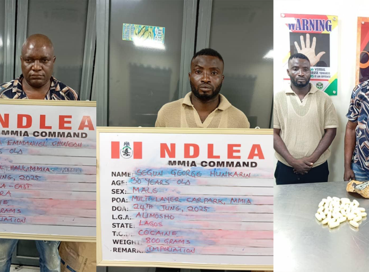 Fugitive drug kingpin, ex-international footballer bag 24 years jail term for cocaine importation 1 Fugitive drug kingpin, ex-international footballer bag 24 years jail term for cocaine importation