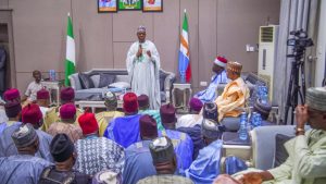 Gwoza Emirate, stakeholders back choice of Ali Abdullahi Isa as APC deputy governorship candidate 2 Gwoza Emirate, Stakeholders Back Choice of Ali Abdullahi Isa as APC Deputy Governorship Candidate The Emir of Gwoza, Alhaji Mohammed Shehu Mustapha Idrissa Timta, on Sunday led a high-powered delegation of traditional rulers, political leaders and stakeholders from the Gwoza Emirate on a solidarity visit to Borno State Governor, Professor Babagana Umara Zulum, following the nomination of Hon. Ali Isa Abdullahi as the All Progressives Congress (APC) Deputy Governorship candidate for the 2027 general elections. The visit came less than 24 hours after the Emir of Biu, Alhaji Mustapha Umar Mustapha II, led 27 District Heads and other stakeholders of the Biu Emirate on a similar solidarity visit to Governor Zulum. Shehu Mustapha Idrissa said they were at the Government House in appreciation of the unanimous choice of Engineer Mustapha Gubio as the party’s governorship candidate and Hon. Ali Isa Abdullahi as his running mate, describing both as competent leaders capable of sustaining the state’s development trajectory. The Emir further said that the people of Gwoza were united in their support for the APC ticket and expressed confidence in the candidates' capacity. “Your Excellency, we are here at the Government House to show our solidarity and respect for the Governor for choosing Engineer Mustapha Gubio and Ali Isa Abdullahi as his running mates,” the Emir said. The royal father recalled that Engineer Mustapha Gubio worked closely with Governor Zulum during his tenure as Commissioner for Reconstruction, Rehabilitation and Resettlement (RRR), noting that their collaboration contributed significantly to the resettlement of several communities, including Gwoza town. He also commended the choice of Hon. Ali Isa Abdullahi, describing him as a hardworking, dedicated and competent leader worthy of the confidence reposed in him. Borno State Governor, Babagana Zulum, expressed gratitude to the Emir and the entire Gwoza delegation for the show of solidarity, describing the visit as a demonstration of unity and confidence in the party’s candidates. “Your visit is a clear indication that our deputy governorship candidate, Hon. Ali Isa Abdullahi, is a person of proven integrity and enjoys the confidence of his people,” Governor Zulum said. The Governor noted that the emergence of Engineer Mustapha Gubio and Hon. Ali Isa Abdullahi was by divine providence and urged leaders and supporters to remain united and continue praying for the success of the APC ticket. “The emergence of Engineer Mustapha Gubio and Hon. Ali Isa Abdullahi is by the will of Almighty Allah. Power belongs to Allah, and He gives it to whom He wills at the appointed time. I urge everyone to rally round and pray for their success,” he said. Governor Zulum announced that the state government would construct a befitting school on the site of the former IDP camp and reaffirmed his administration’s commitment to resettling the remaining communities affected by the insurgency. “The evacuation of IDPs has commenced in earnest and will soon be completed. We will construct a befitting school on the premises and ensure the resettlement of the remaining communities,” the Governor assured. The meeting was attended by the APC Governorship Candidate, Engineer Mustapha Gubio; his running mate, Hon. Ali Isa Abdullahi; Senators Mohammed Ali Ndume (Borno South) and Barrister Kaka Shehu Lawan (Borno Central); members of the House of Representatives, Abdulkadir Rahis and Engineer Bukar Talba; APC State Chairman, Alhaji Bello Ayuba; and other party leaders.