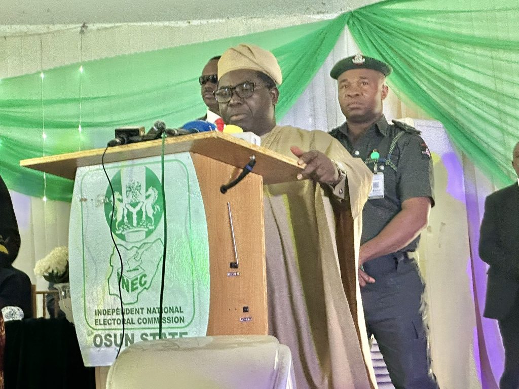 INEC declares full readiness for Osun governorship election, extends PVC collection 1 INEC declares full readiness for Osun governorship election, extends PVC collection