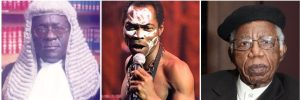 Does Nigeria miss Fela, other activists enough? 2 L R Gani Fawehinmi Fela Kuti Chinua Achebe