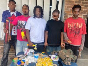 Lagos police nab 5 suspected Aye cultists, recover weapons, 500 SIM cards, laptops 4 Lagos police nab 5 suspected Aye cultists, recover weapons, 500 SIM cards, laptops