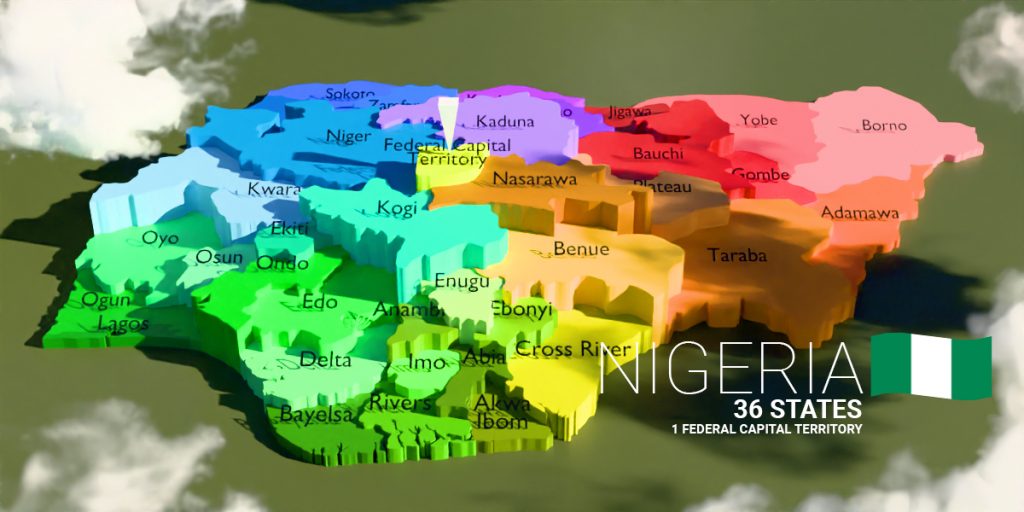 Nigeria: A country in reverse gear By AUDU LIBERTY OSENI 1 Map of Nigeria in West Africa