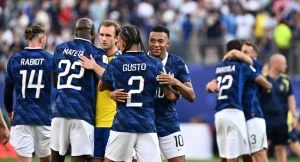 Mbappe scores twice as France beat Sweden 3-0 to reach World Cup Round of 16 3 Mbappe scores twice as France beat Sweden 3-0 to reach World Cup Round of 16