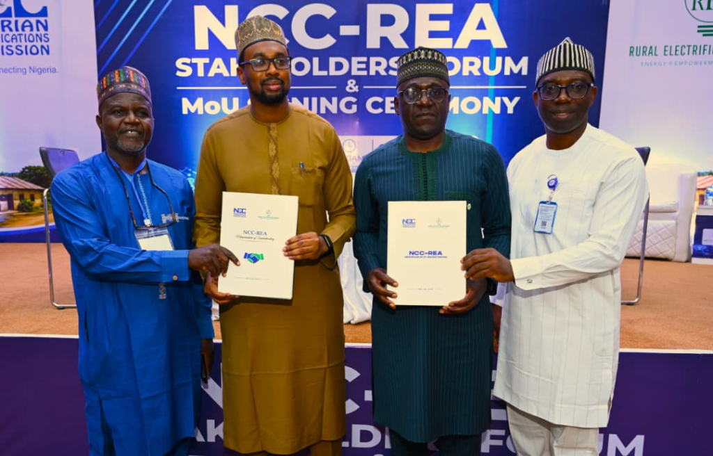NCC, REA sign MoU to drive digital infrastructure expansion through renewable energy