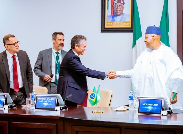 Nigeria, Brazil open new agro-trade market as shettima announces implementation phase 1 Nigeria, Brazil open new agro-trade market as shettima announces implementation phase