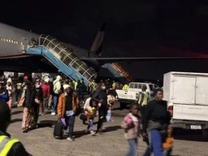 South Africa xenophobic attacks: Nigeria evacuates 287 citizens as 4th rescue flight arrives 2 South Africa xenophobic attacks: Nigeria evacuates 287 citizens as 4th rescue flight arrives