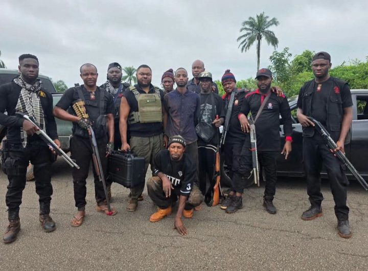 PHOTONews: Notorious Bandit Abubakar Usman arrested in a fierce gun battle inside Delta forest 1 PHOTONews: Notorious Bandit Abubakar Usman arrested in a fierce gun battle inside Delta forest