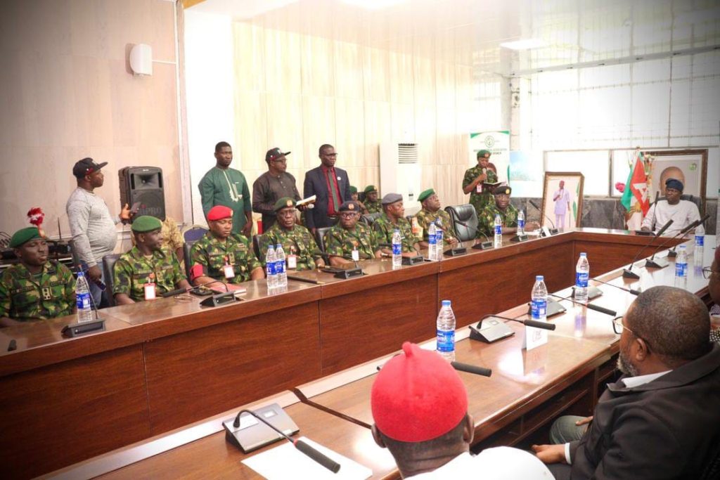 Nwifuru hails new Army depot as security game-changer for South-East 1 Nwifuru hails new Army depot as security game-changer for South-East