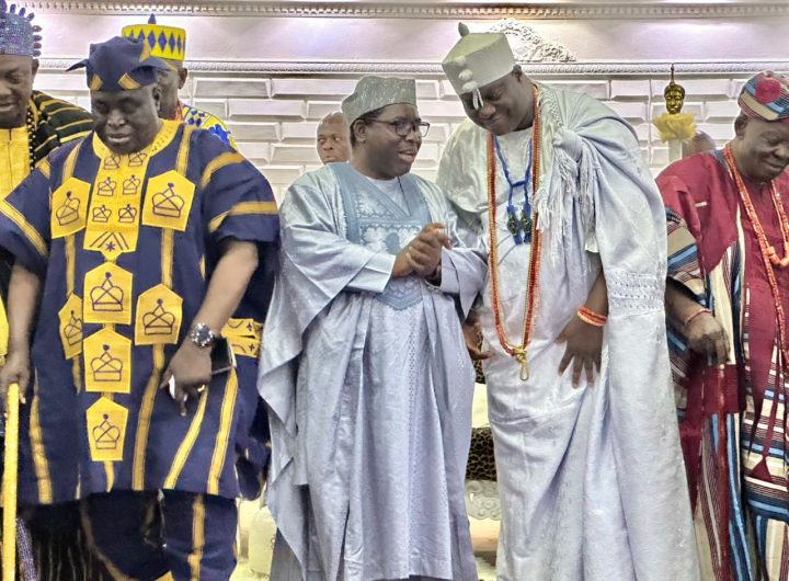 Osun 2026: INEC chairman visit Ooni of Ife, solicits royal support for peaceful election 1 Osun 2026: INEC chairman visit Ooni of Ife, solicits royal support for peaceful election