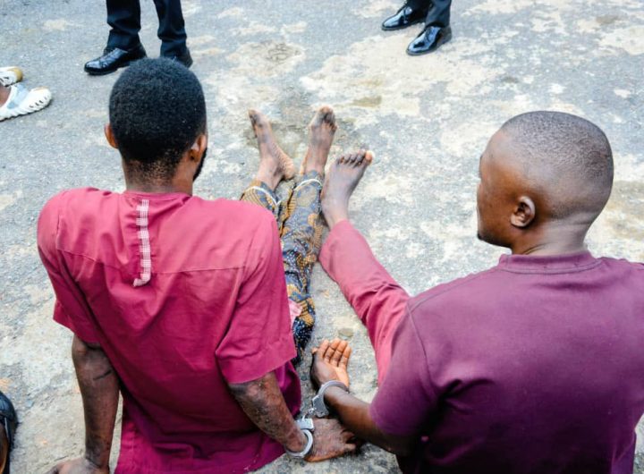 Oyo police arrest 2 suspected kidnappers, rescue 5-year-old girl alive after ₦1m ransom payment 37 Oyo police arrest 2 suspected kidnappers, rescue 5-year-old girl alive after ₦1m ransom payment
