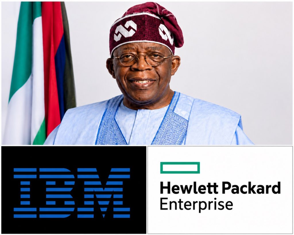 How Tech Multinationals HPE, IBM Undermine Nigeria's Digital Ambition, By OLA ADEGBITE 1 President Tinubu and IBM