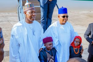 Shettima visits Maiduguri, set to inaugurate major road projects 2 Shettima visits Maiduguri, set to inaugurate major road projects