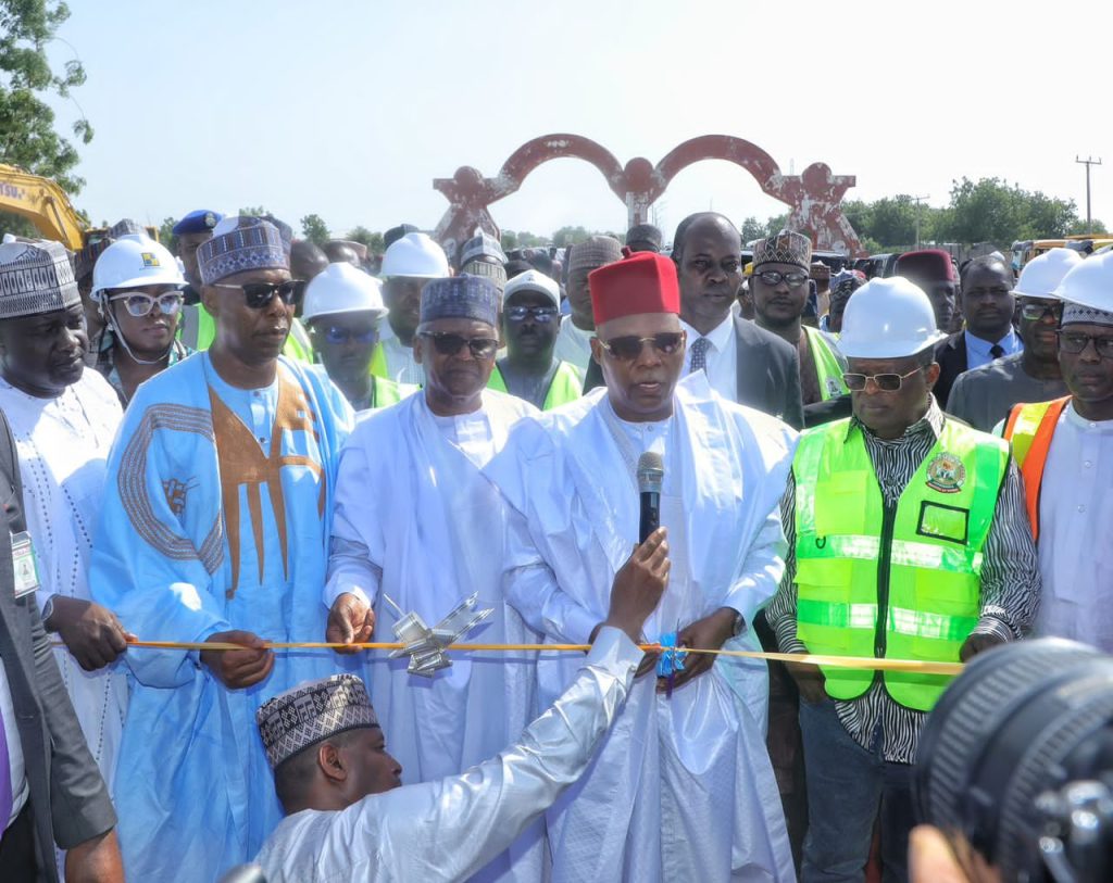 Tinubu flags off construction of Dikwa–Gamboru Ngala, Bama–Banki road projects 1 Tinubu flags off construction of Dikwa–Gamboru Ngala, Bama–Banki road projects
