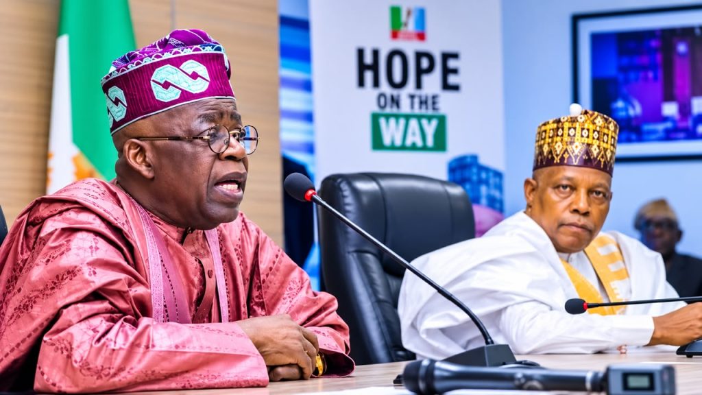 2027: Tinubu-Shettima and the politics of loyalty, capacity, continuity By STANLEY NKWOCHA 1 President Bola Tinubu and Vice President Kashim Shettima