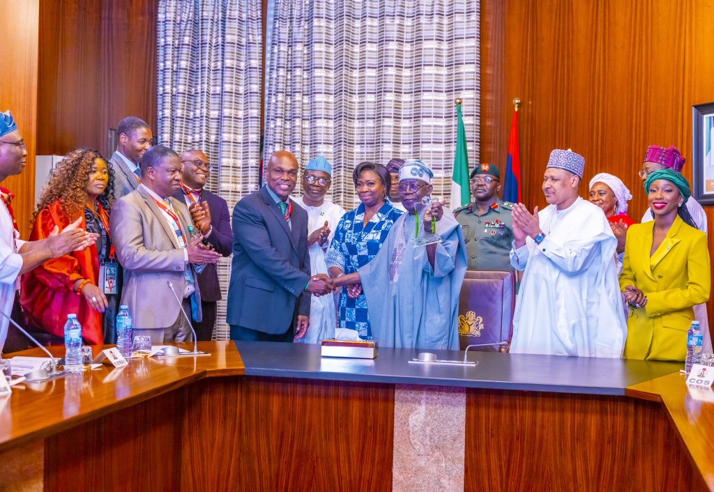 Tinubu begs Nigerian doctors in diaspora to return home, strengthen country's health sector 1 Tinubu begs Nigerian doctors in diaspora to return home, strengthen country's health sector