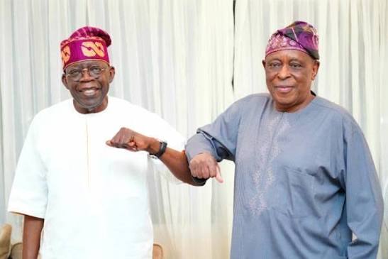 Tinubu celebrates Osoba at birthday, hails ex-Ogun Governor as ‘a brother in purpose’ 1 Tinubu celebrates Osoba at birthday, hails ex-Ogun Governor as ‘a brother in purpose’