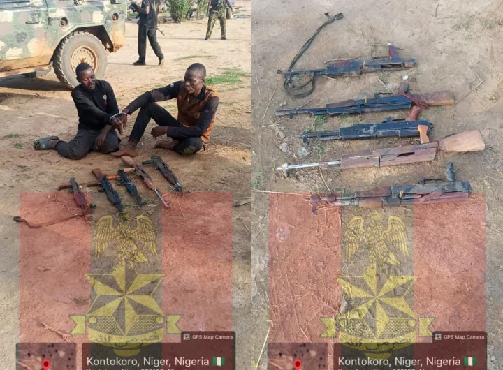 Troops bust illegal arms manufacturing syndicate, recover weapons in Kebbi 2 Troops bust illegal arms manufacturing syndicate, recover weapons in Kebbi