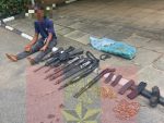 Troops disrupt criminal logistics network, arrest suspected armourer, recover cache of arms 41 Troops disrupt criminal logistics network, arrest suspected armourer, recover cache of arms