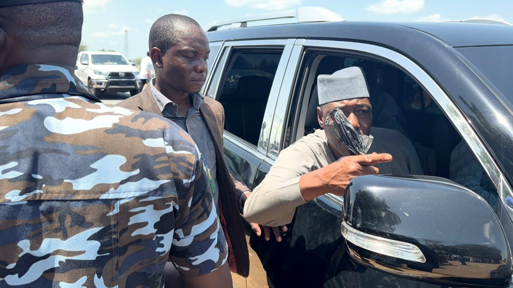When Zulum stopped at a village market to buy peanuts