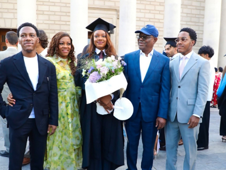 PHOTONews: Wike, family celebrates as daughter Jazmyne earns law degree from University of Southampton, UK 1 Wike, family celebrates as daughter Jazmyne earns law degree from University of Southampton, UK