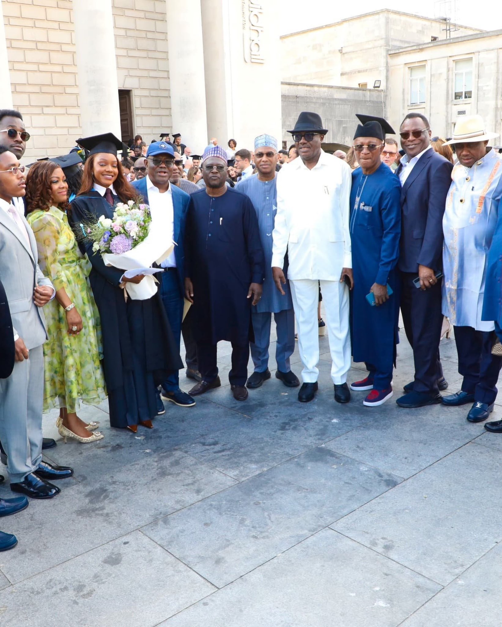PHOTONews: Wike, family celebrates as daughter Jazmyne earns law degree from University of Southampton, UK 2 Wike, family celebrates as daughter Jazmyne earns law degree from University of Southampton, UK