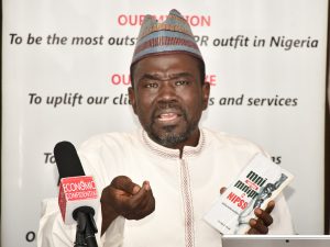 PRNigeria publisher unveils memoir on NIPSS controversy as IMPR reports strong mid‑year performance 3 Yushau A. Shuaib speaking on his new memoir